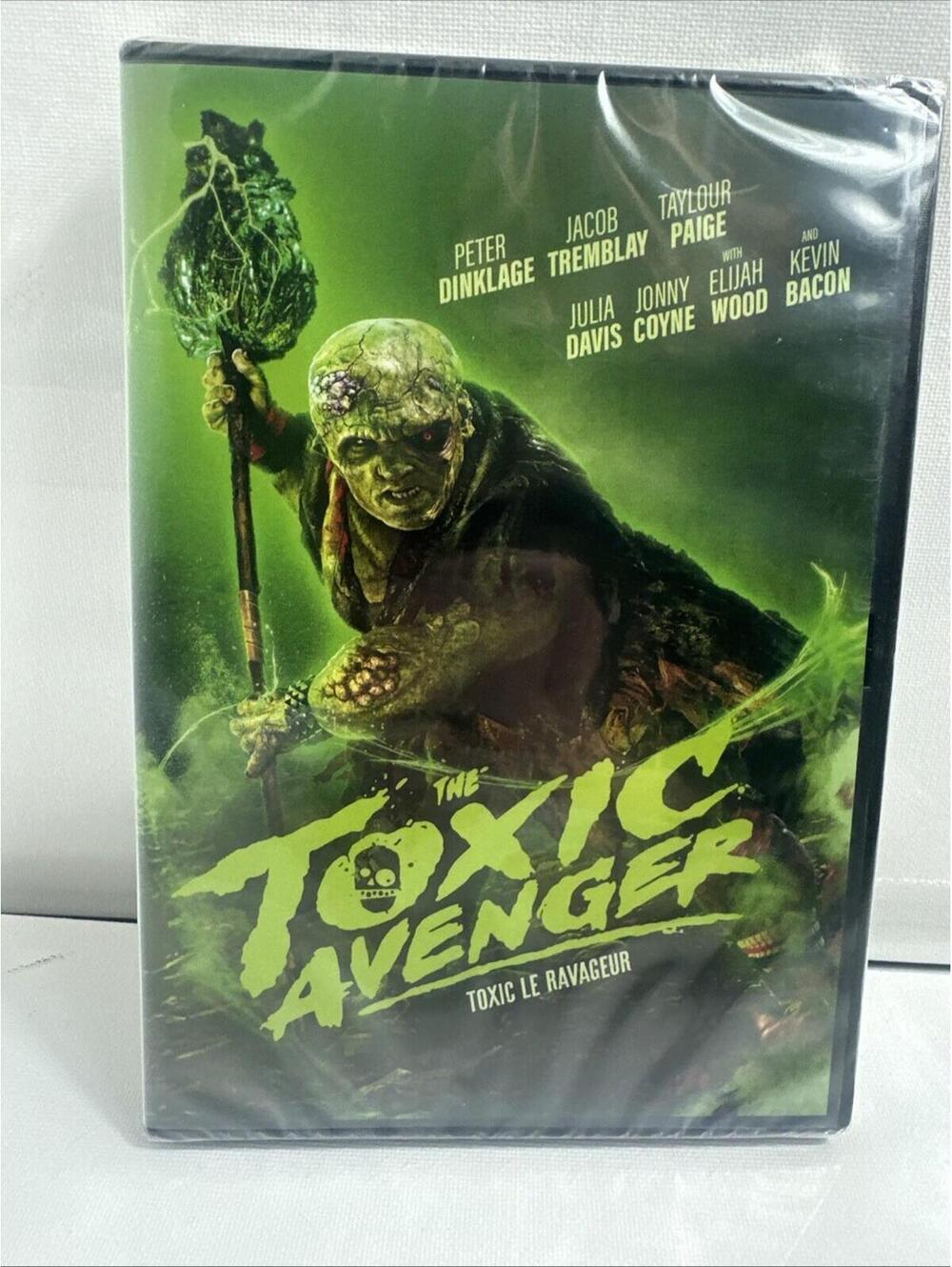 The Toxic Avenger (DVD, 2025) Horror Comedy Peter Dinklage Factory Sealed New